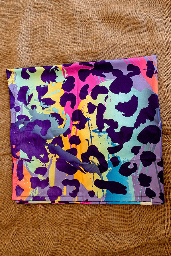 Abstract Leopard Skin Tapestry - Image 3
