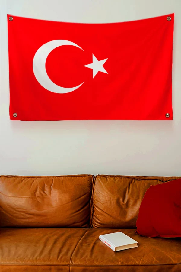 Turkish Flag Tapestry