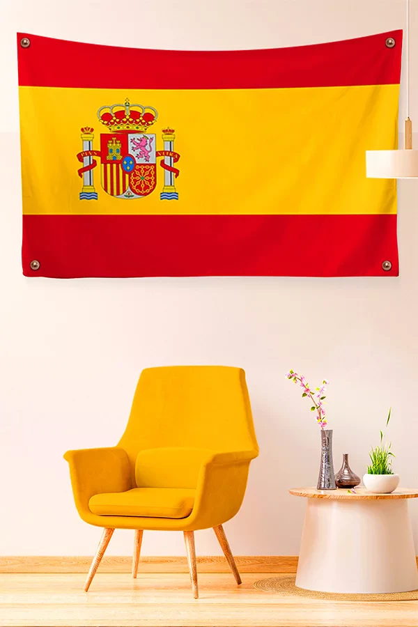 Spanish Flag Tapestry