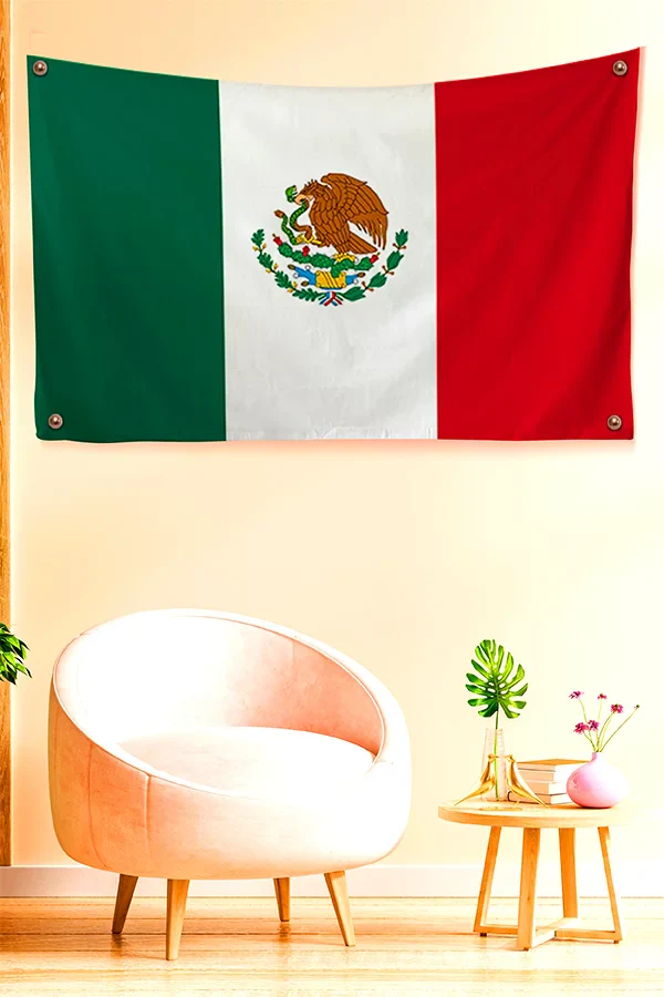 Mexican Flag Tapestry