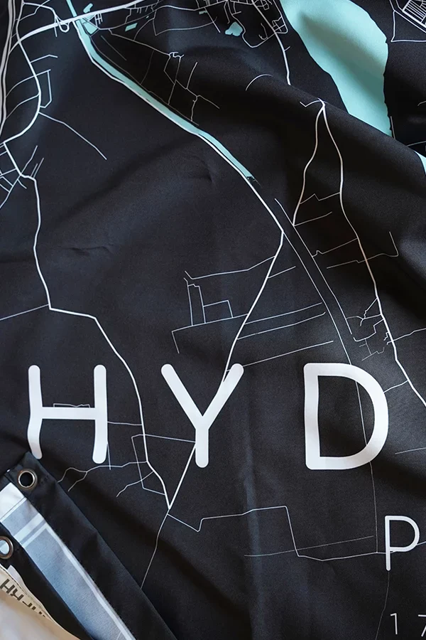 Hyderabad Map Tapestry - Image 3