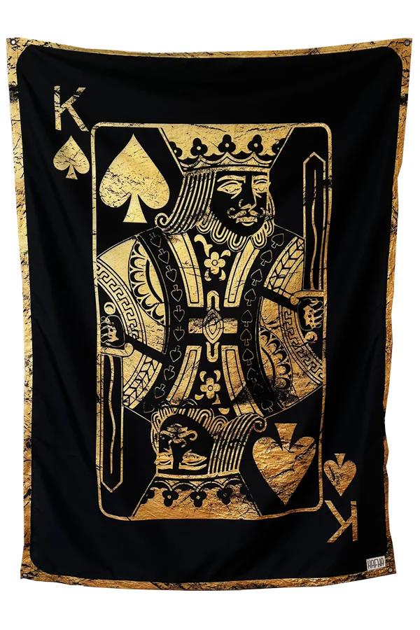 King of Spades Tapestry - Image 2