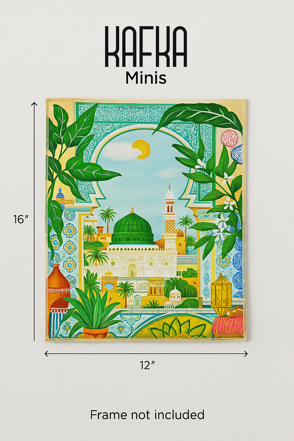 Masjid e Nabawi | Madina Mini Canvas