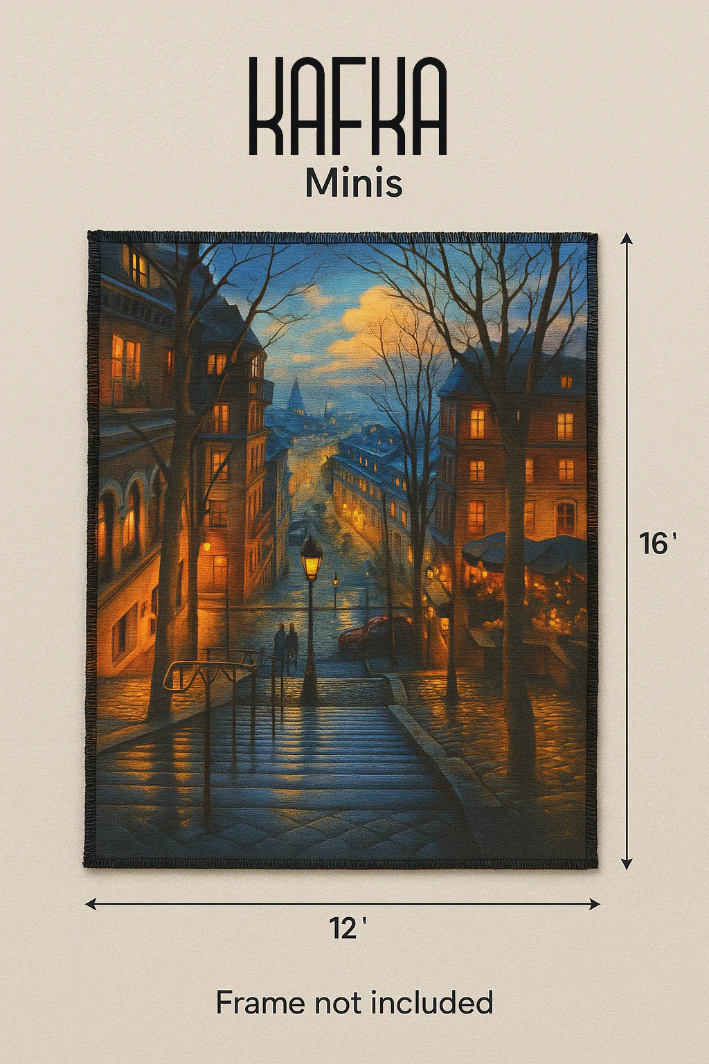 Montmartre (Paris) Mini Canvas
