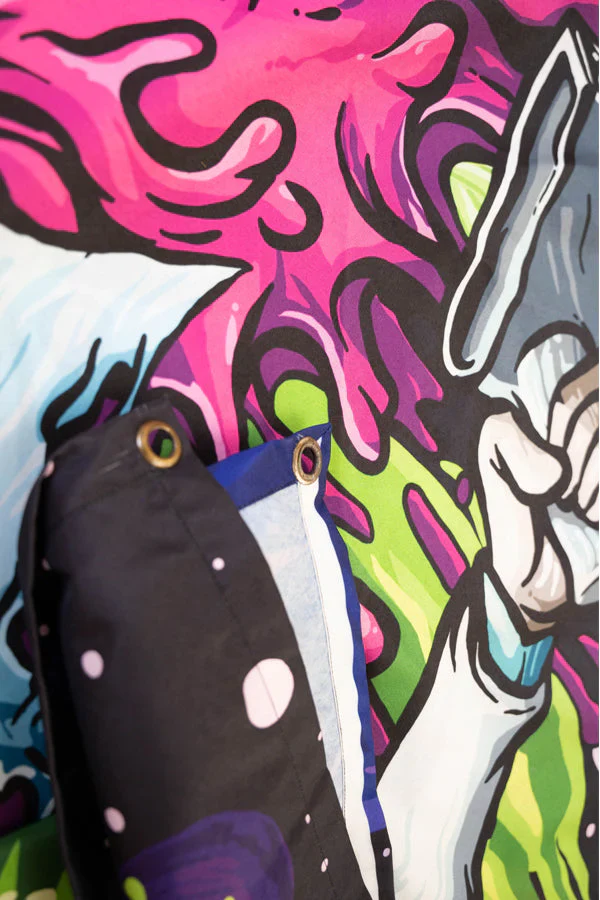 Trippy Rick Tapestry - Image 3